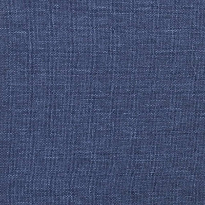 Kopfteile 4 Stk. Blau 80x5x78/88 cm Stoff