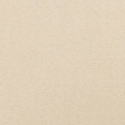 Kopfteil mit Ohren Creme 83x23x118/128 cm Stoff