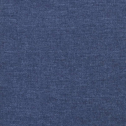 Kopfteil mit Ohren Blau 103x16x78/88 cm Stoff