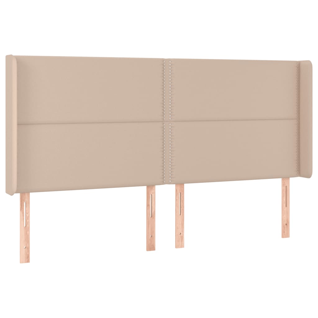 Boxspringbett mit Matratze & LED Cappuccino-Braun 180x200cm