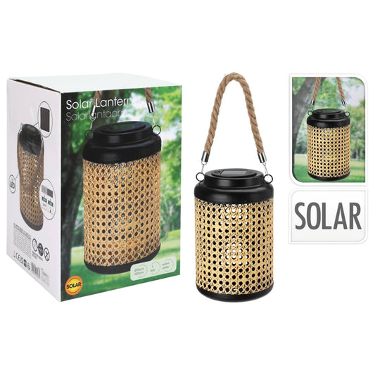 ProGarden LED-Solarlaterne mit Griff 15x23 cm