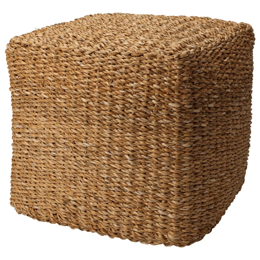 Home&Styling Pouf Quadratisch Natur 40x40x38 cm Seegras