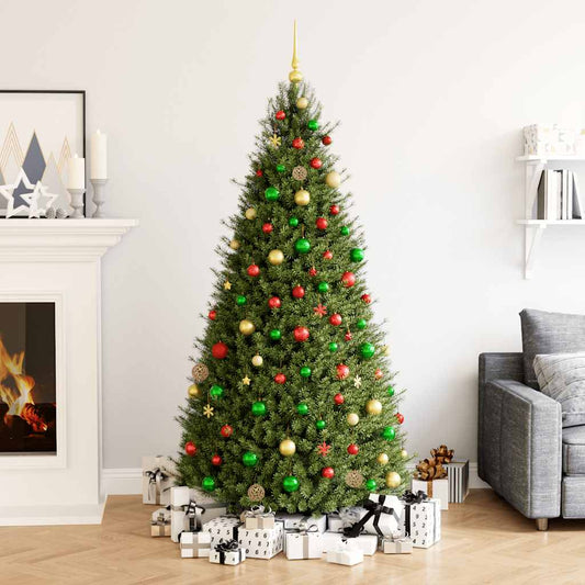 112-tlg. Weihnachtskugel-Set Rot Grün Golden Polystyrol