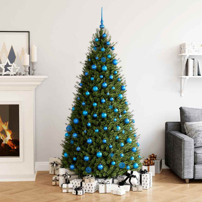 111-tlg. Weihnachtskugel-Set Blau Polystyrol