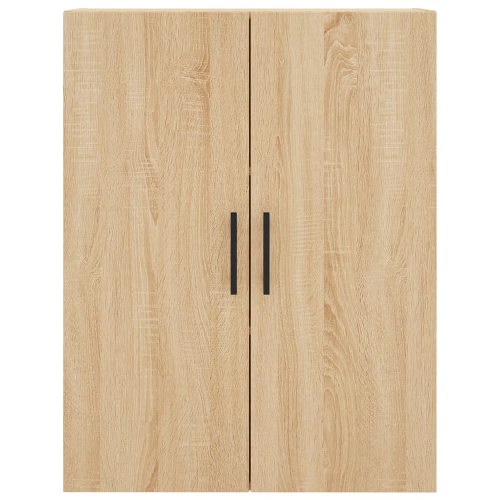 Highboard Sonoma-Eiche 69,5x34x180 cm Holzwerkstoff