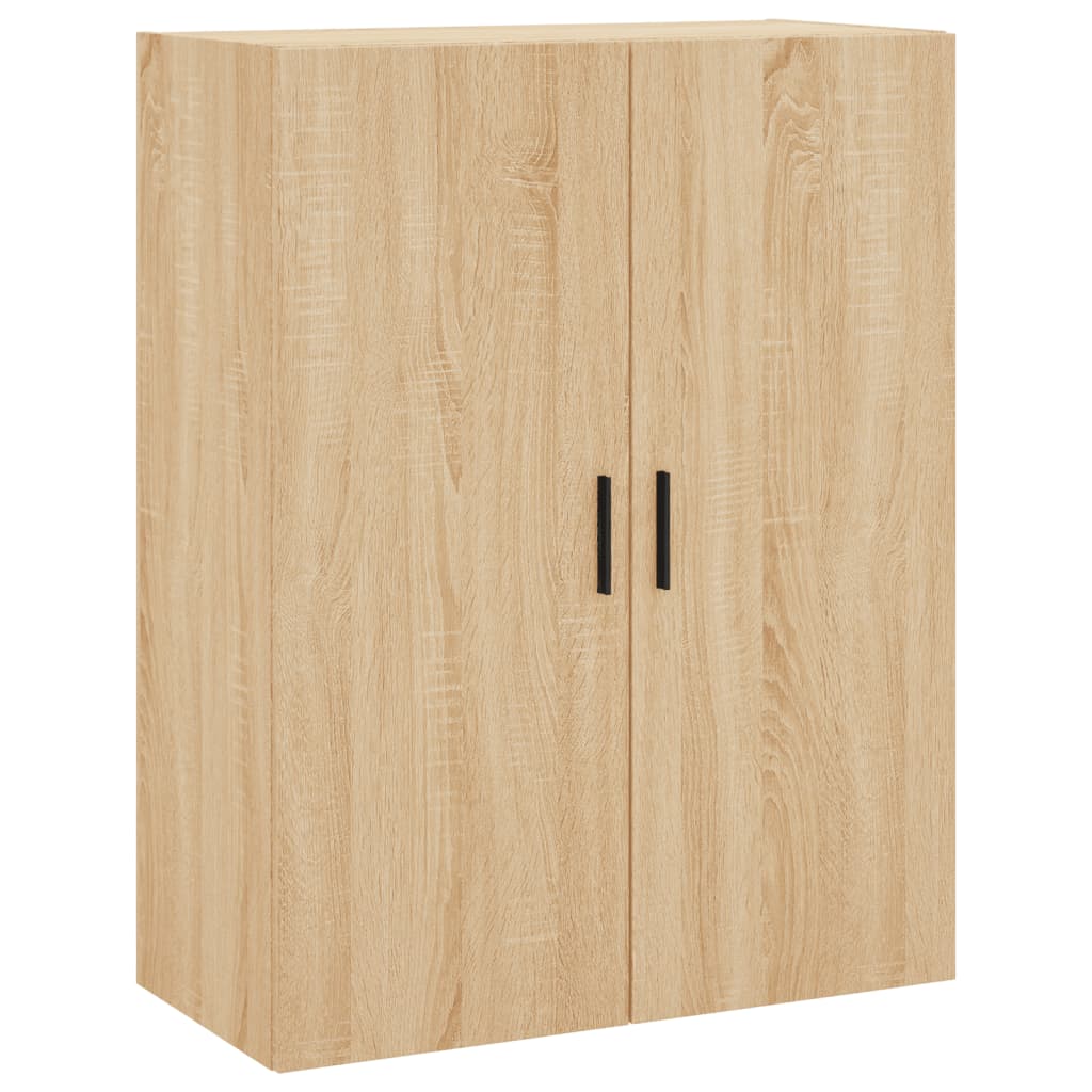 Highboard Sonoma-Eiche 69,5x34x180 cm Holzwerkstoff