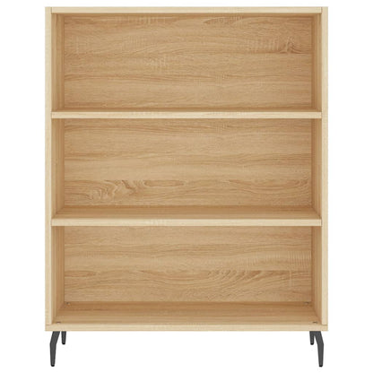 Highboard Sonoma-Eiche 69,5x34x180 cm Holzwerkstoff