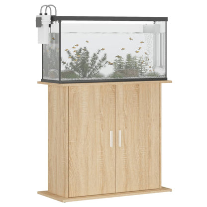 Aquariumständer Sonoma-Eiche 81x36x73 cm Holzwerkstoff