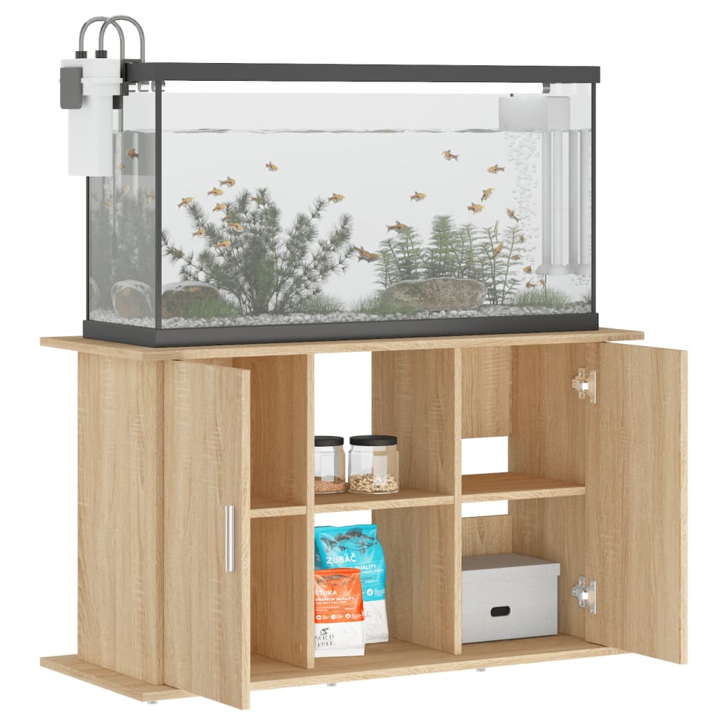 Aquariumständer Sonoma-Eiche 101x41x58 cm Holzwerkstoff