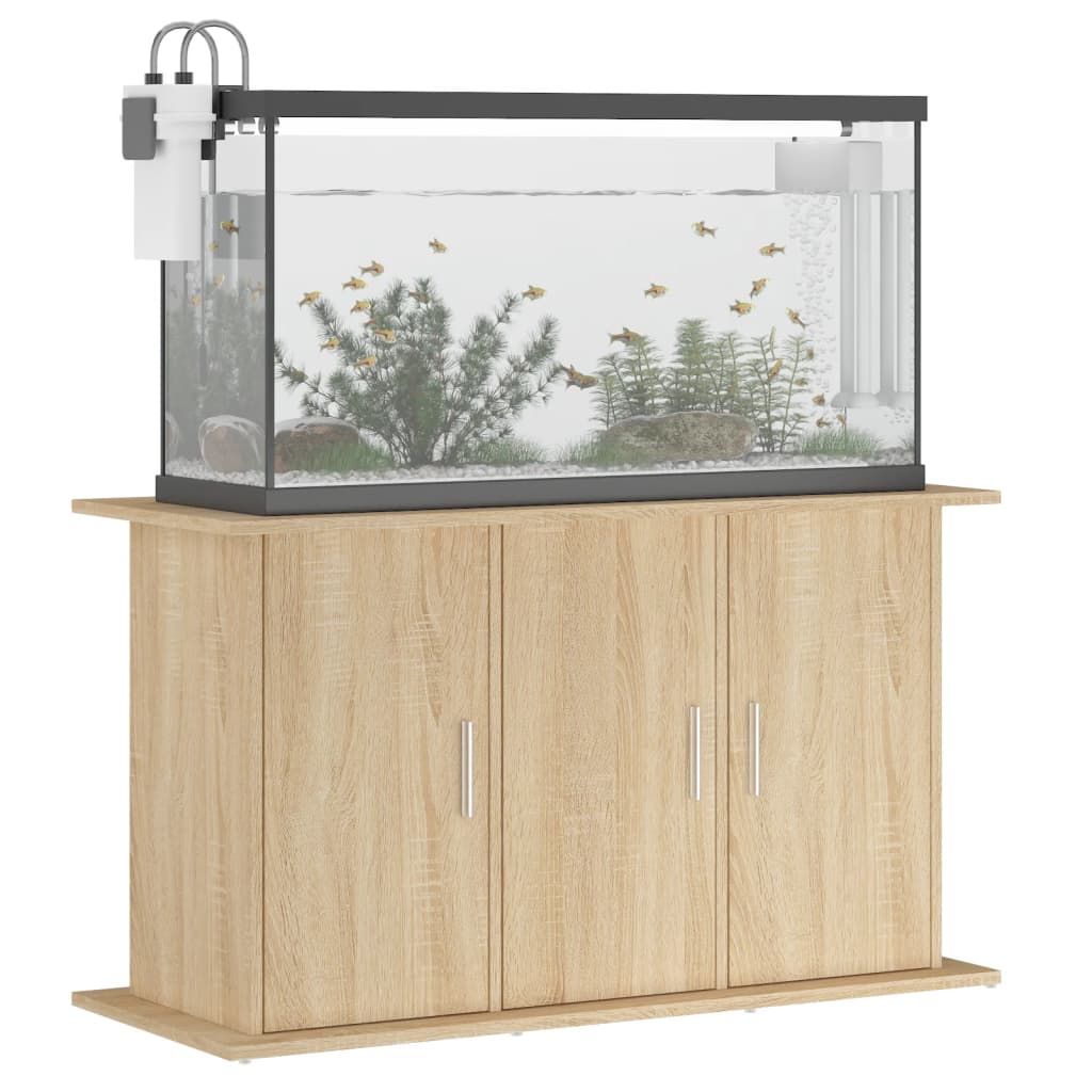 Aquariumständer Sonoma-Eiche 101x41x58 cm Holzwerkstoff