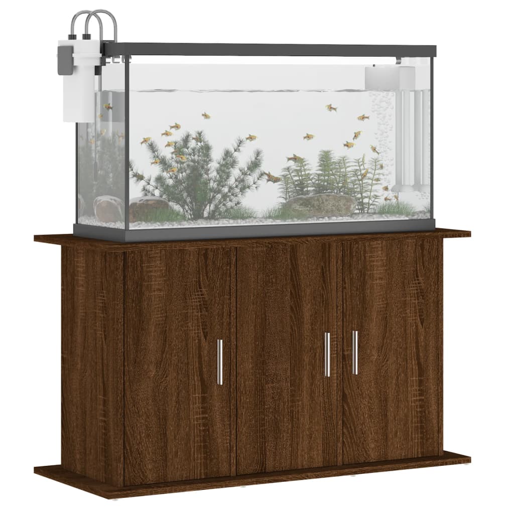 Aquariumständer Braun Eichen-Optik 101x41x58 cm Holzwerkstoff