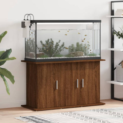 Aquariumständer Braun Eichen-Optik 101x41x58 cm Holzwerkstoff