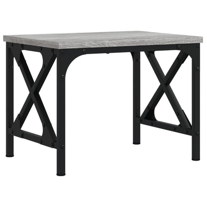 Druckerständer Grau Sonoma 40x30x31 cm Holzwerkstoff