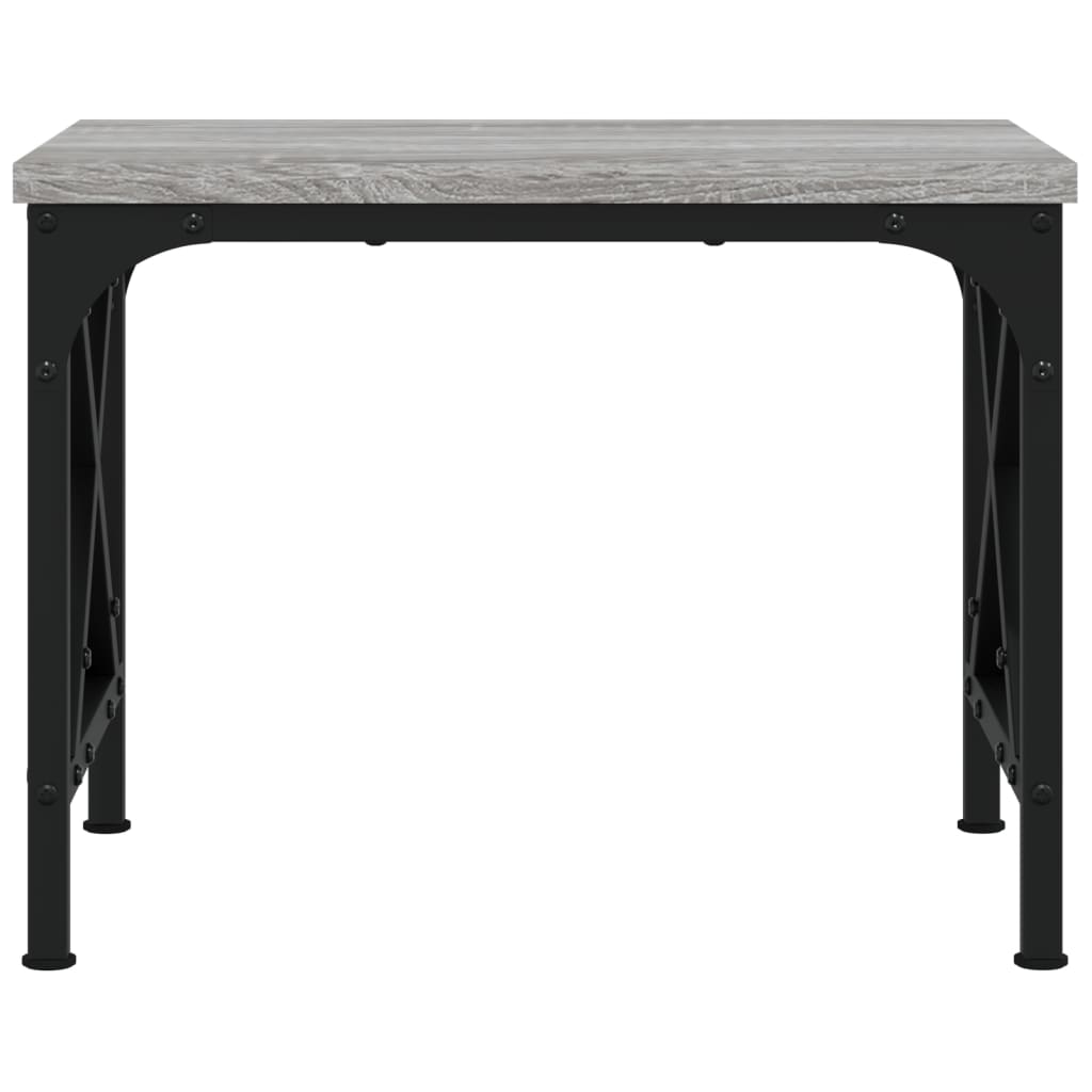 Druckerständer Grau Sonoma 40x30x31 cm Holzwerkstoff