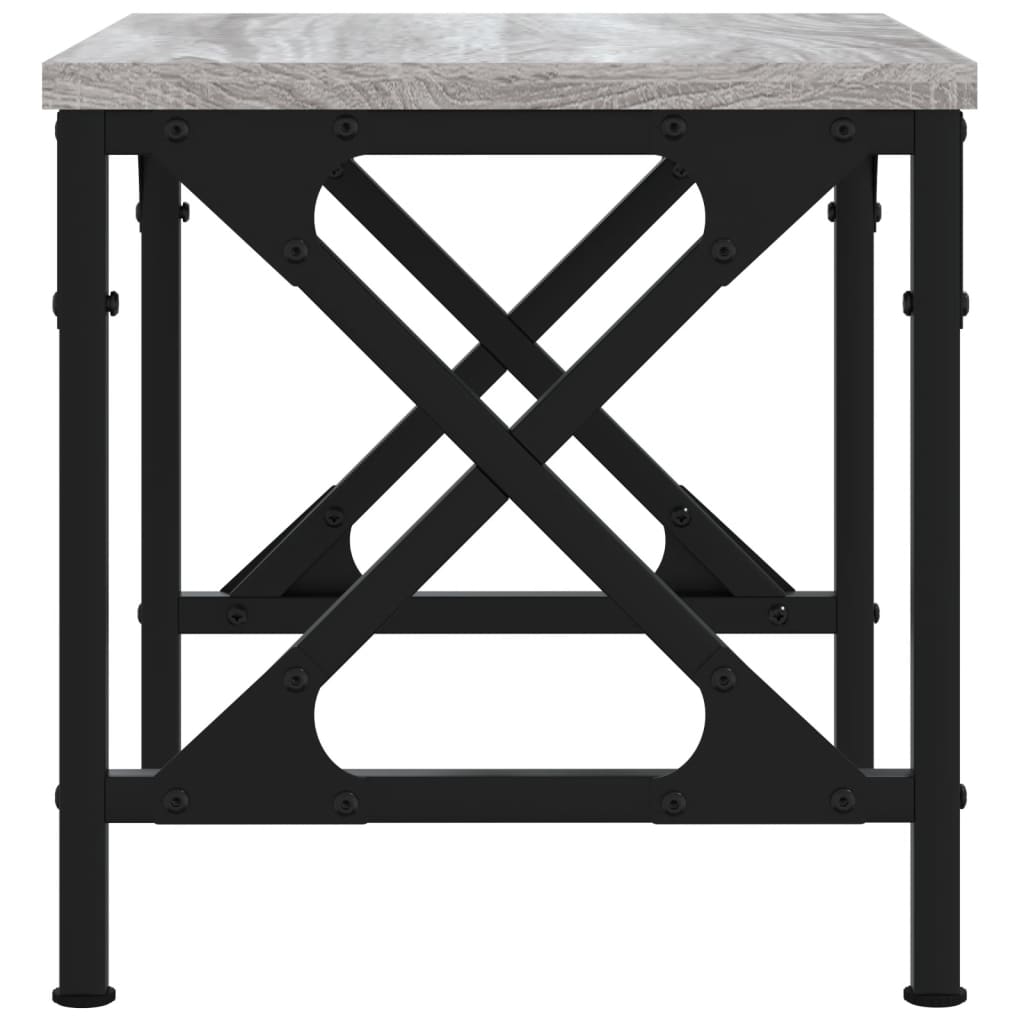 Druckerständer Grau Sonoma 40x30x31 cm Holzwerkstoff