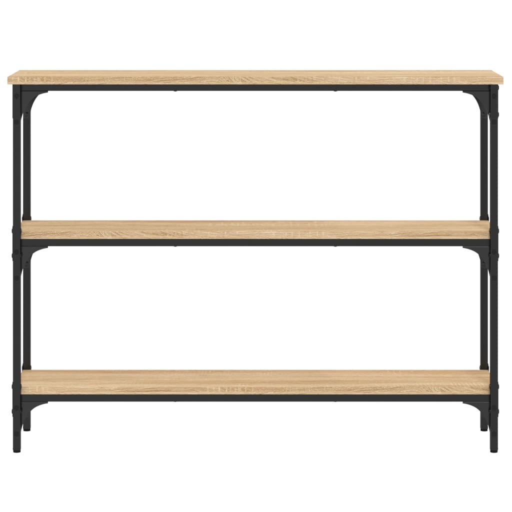 Konsolentisch Sonoma-Eiche 100x22,5x75 cm Holzwerkstoff