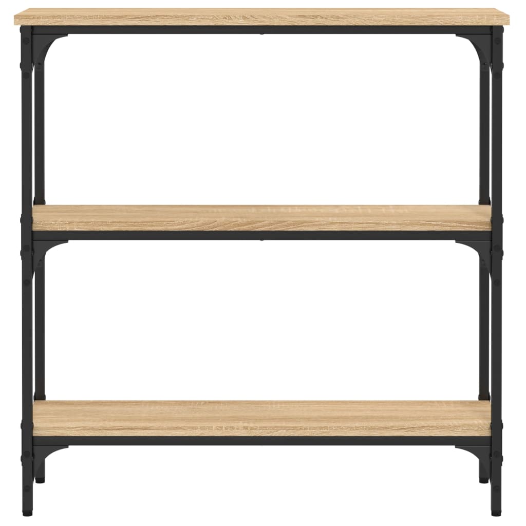 Konsolentisch Sonoma-Eiche 75x22,5x75 cm Holzwerkstoff