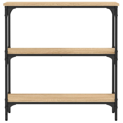 Konsolentisch Sonoma-Eiche 75x22,5x75 cm Holzwerkstoff