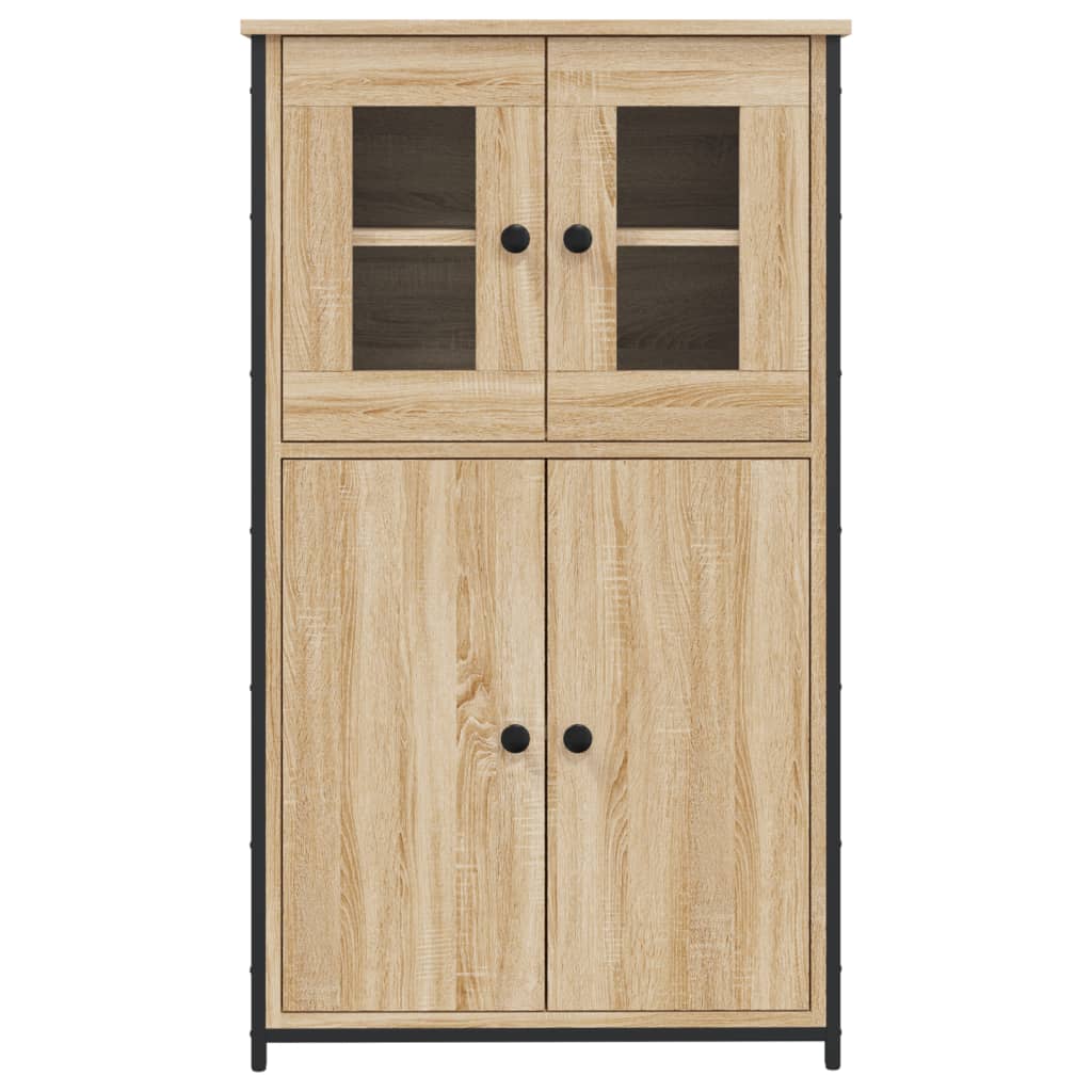 Highboard Sonoma-Eiche 62x32x106,5 cm Holzwerkstoff