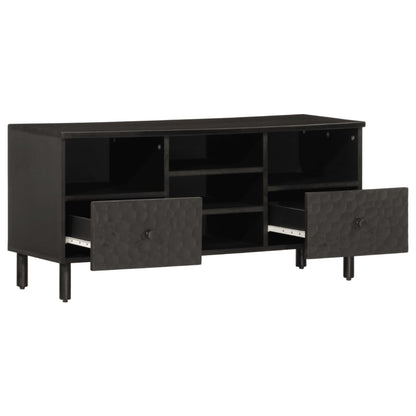 TV-Schrank 100x33x46 cm Massivholz Mango