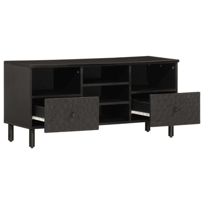 TV-Schrank 100x33x46 cm Massivholz Mango