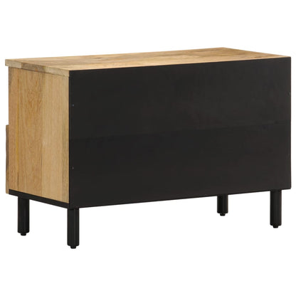 TV-Schrank 70x33x46 cm Massivholz Mango