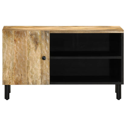 TV-Schrank 80x31x46 cm Massivholz Mango