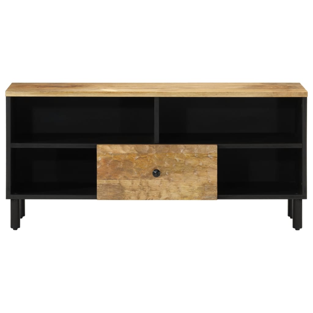 TV-Schrank 100x33x46 cm Massivholz Mango