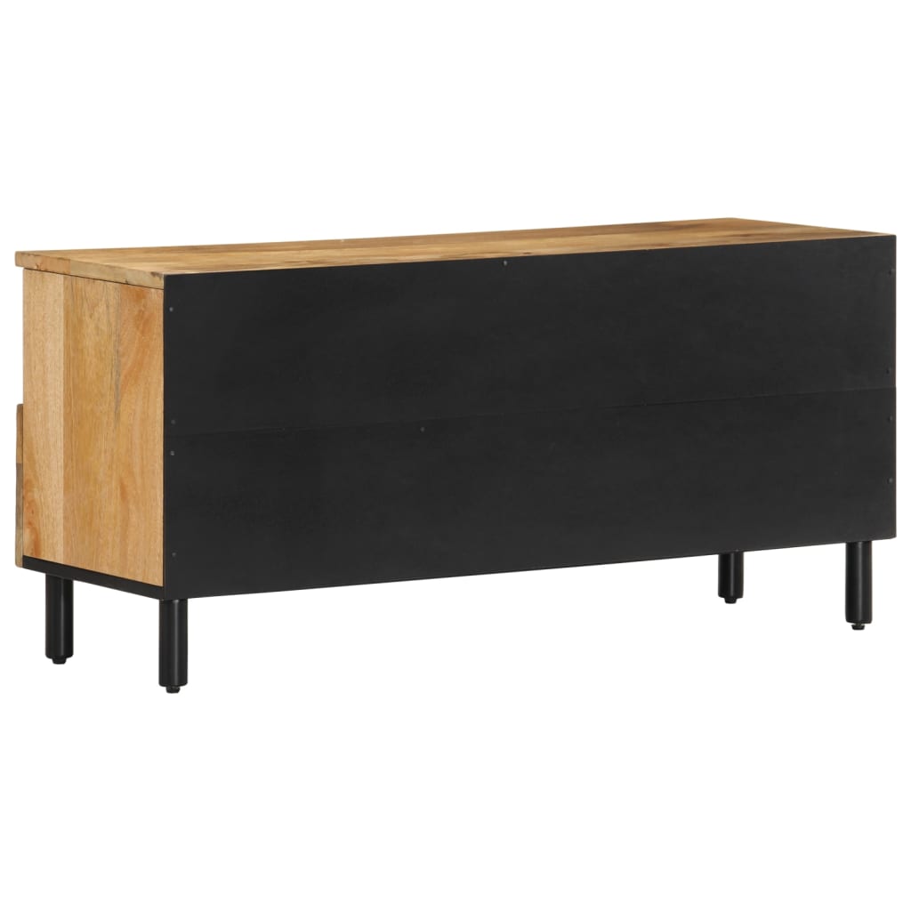 TV-Schrank 100x33x46 cm Massivholz Mango