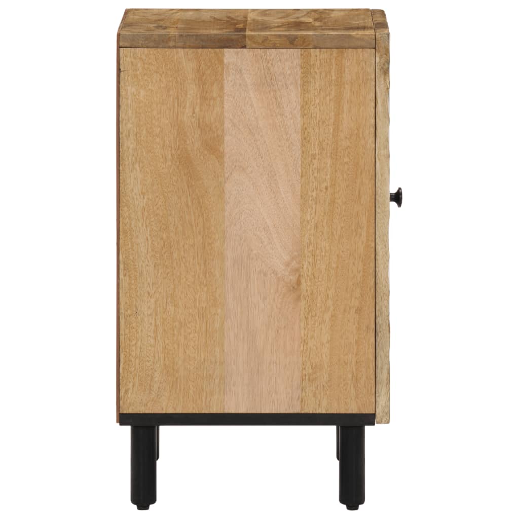 Badschrank 38x33x58 cm Massivholz Mango