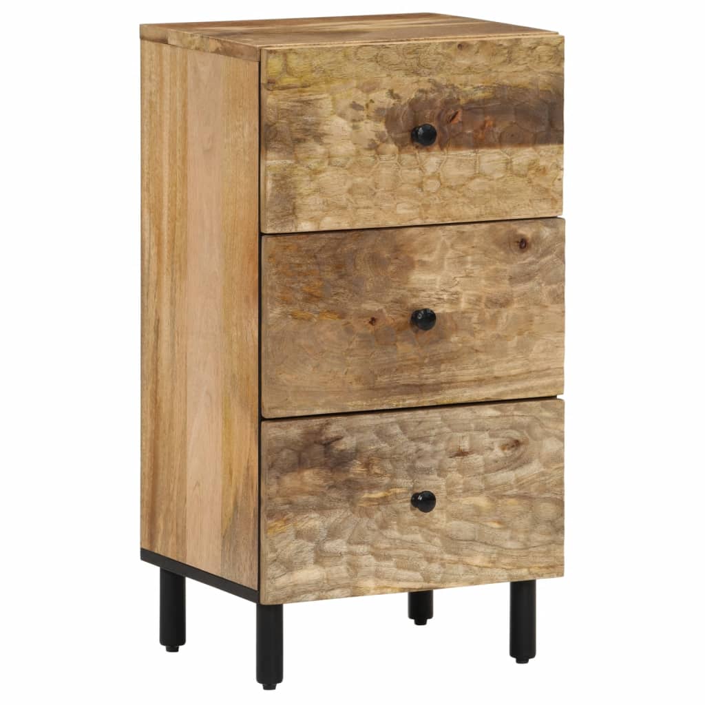 Beistellschrank 40x33x75 cm Massivholz Mango