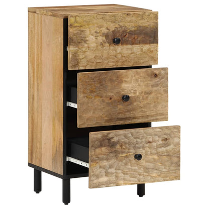 Beistellschrank 40x33x75 cm Massivholz Mango