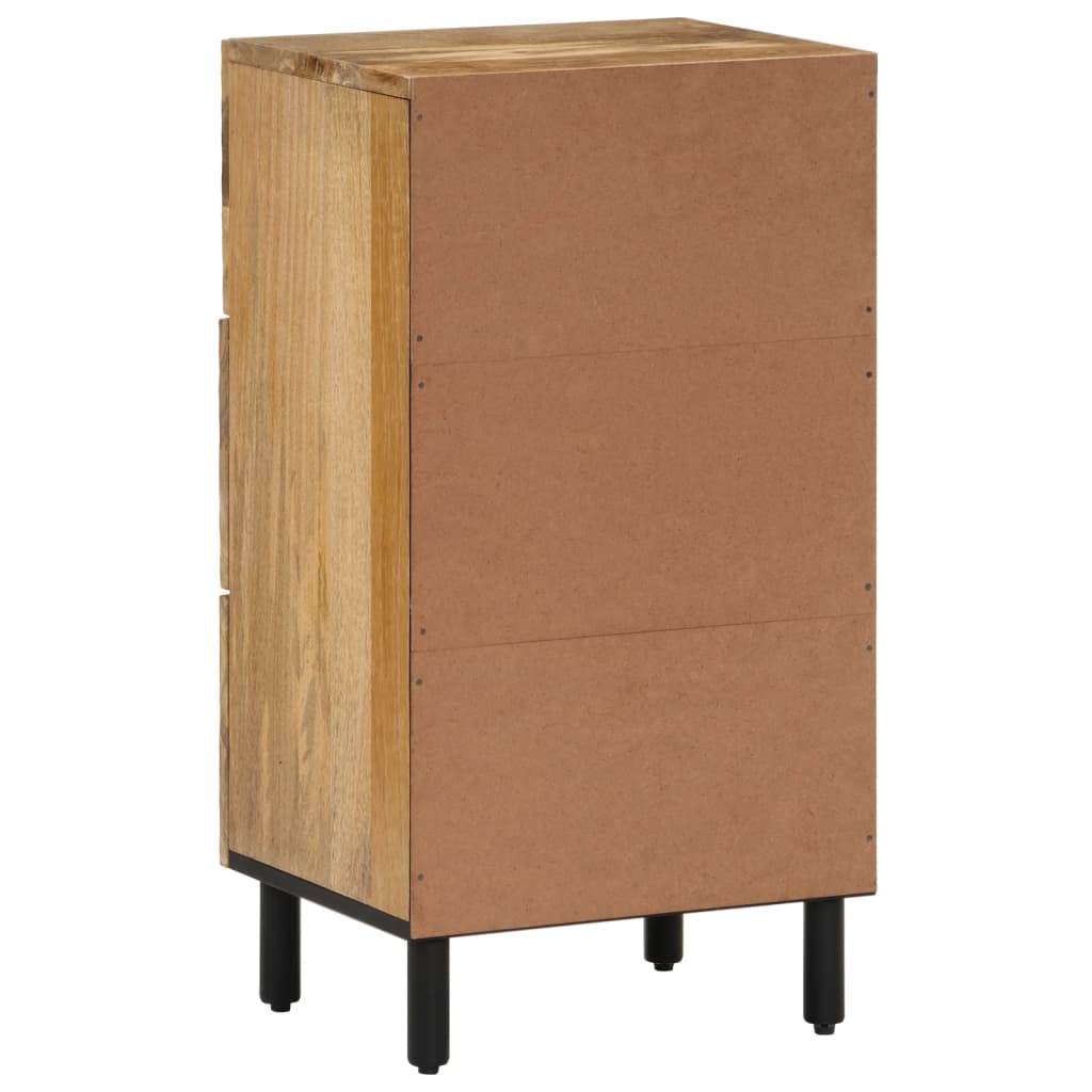 Beistellschrank 40x33x75 cm Massivholz Mango