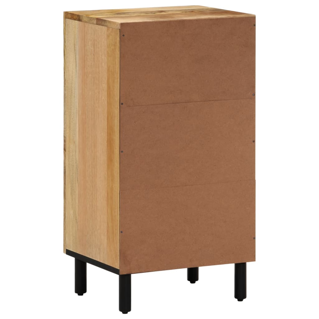 Beistellschrank 40x33x75 cm Massivholz Mango