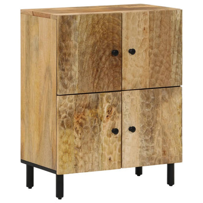 Beistellschrank 60x33x75 cm Massivholz Mango