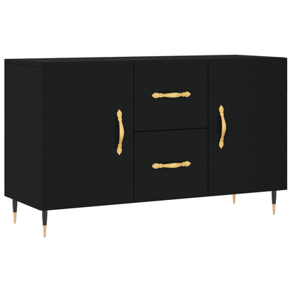 Sideboard Schwarz 100x36x60 cm Holzwerkstoff