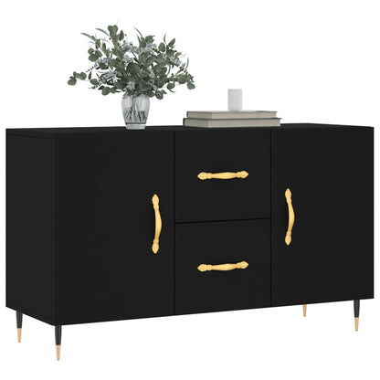 Sideboard Schwarz 100x36x60 cm Holzwerkstoff