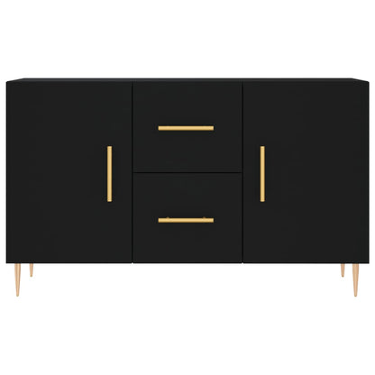 Sideboard Schwarz 100x36x60 cm Holzwerkstoff