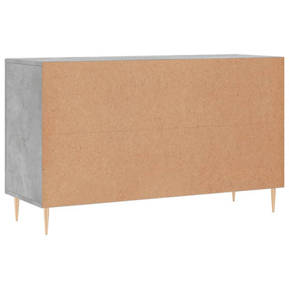 Sideboard Betongrau 100x36x60 cm Holzwerkstoff