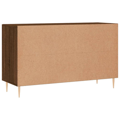 Sideboard Braun Eichen-Optik 100x36x60 cm Holzwerkstoff