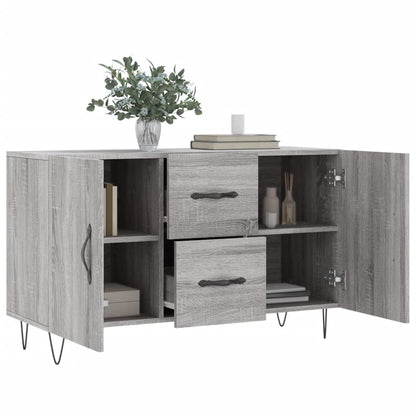 Sideboard Grau Sonoma 100x36x60 cm Holzwerkstoff