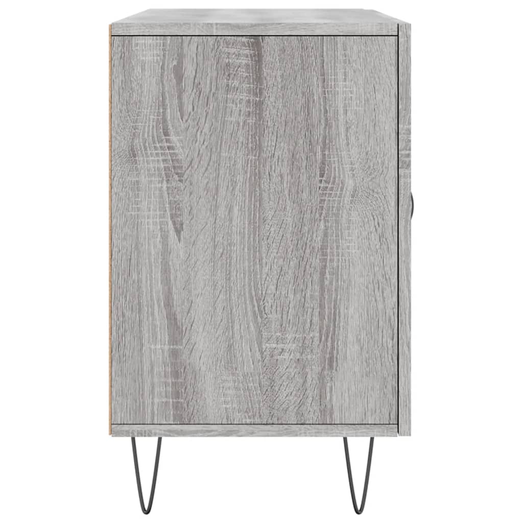 Sideboard Grau Sonoma 100x36x60 cm Holzwerkstoff