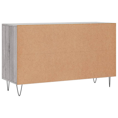 Sideboard Grau Sonoma 100x36x60 cm Holzwerkstoff