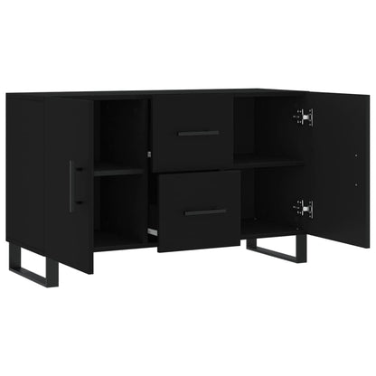 Sideboard Schwarz 100x36x60 cm Holzwerkstoff