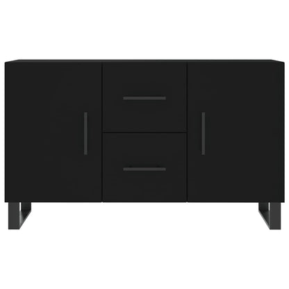 Sideboard Schwarz 100x36x60 cm Holzwerkstoff