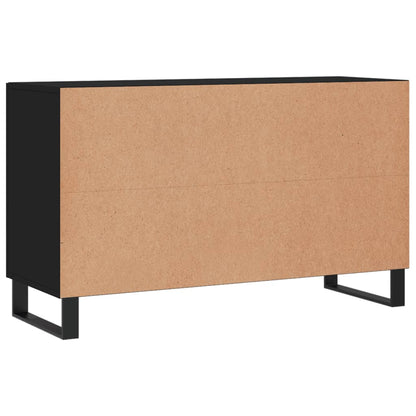 Sideboard Schwarz 100x36x60 cm Holzwerkstoff