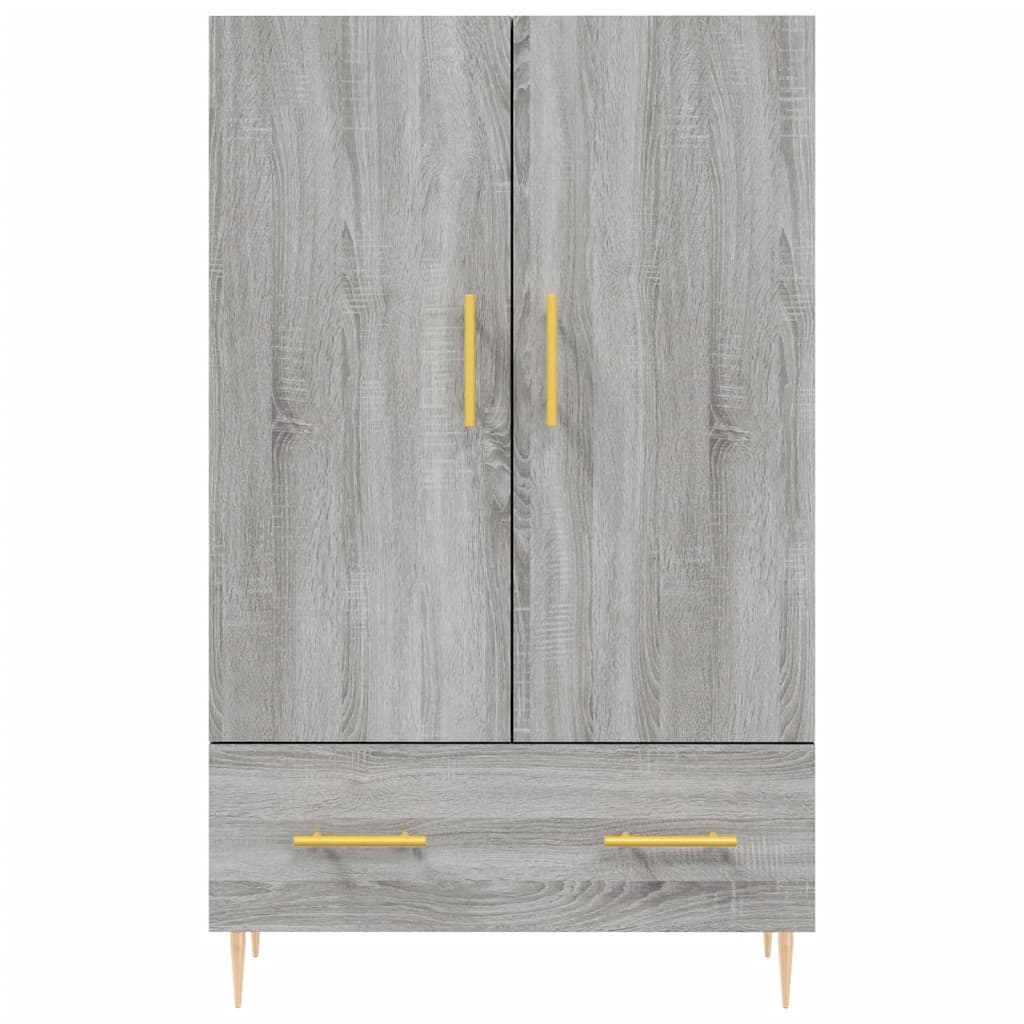 Highboard Grau Sonoma 69,5x31x115 cm Holzwerkstoff