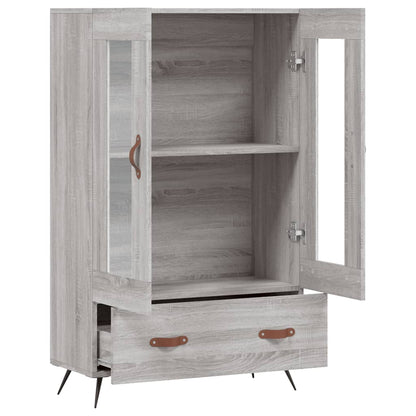 Highboard Grau Sonoma 69,5x31x115 cm Holzwerkstoff