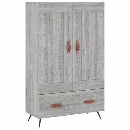 Highboard Grau Sonoma 69,5x31x115 cm Holzwerkstoff