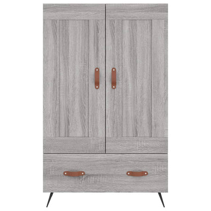 Highboard Grau Sonoma 69,5x31x115 cm Holzwerkstoff